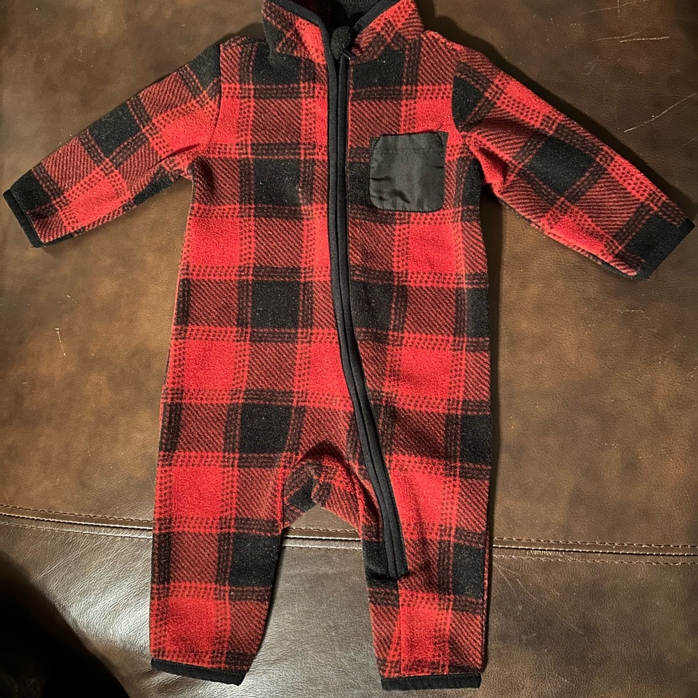 3/6M Fleece Bodysuit